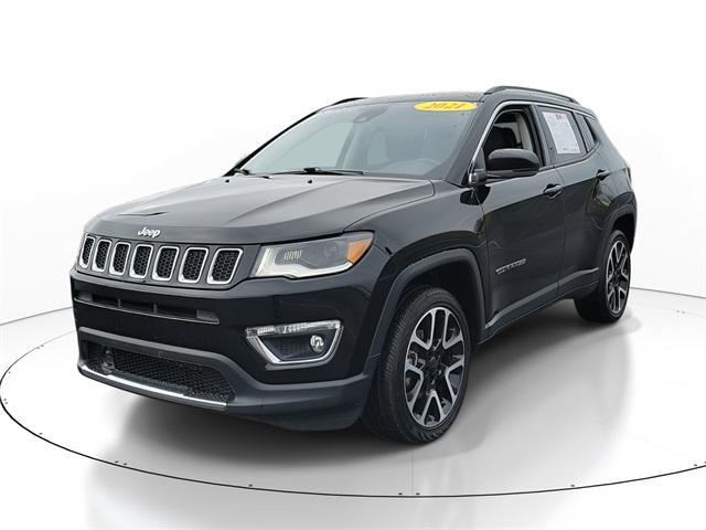 used 2021 Jeep Compass car, priced at $19,997