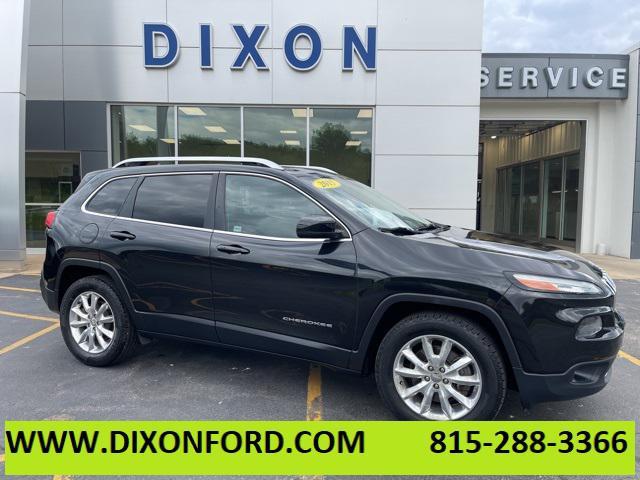 used 2015 Jeep Cherokee car, priced at $14,997