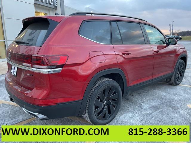 new 2025 Volkswagen Atlas car, priced at $46,510