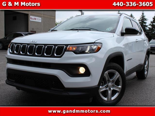 used 2024 Jeep Compass car, priced at $27,950