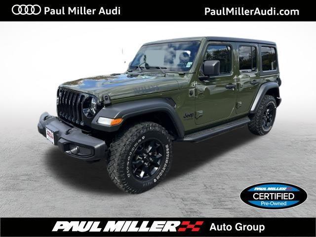 used 2021 Jeep Wrangler Unlimited car, priced at $33,495