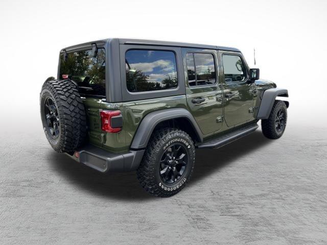 used 2021 Jeep Wrangler Unlimited car, priced at $33,495