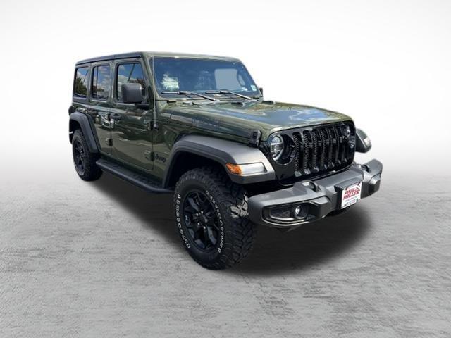 used 2021 Jeep Wrangler Unlimited car, priced at $33,495