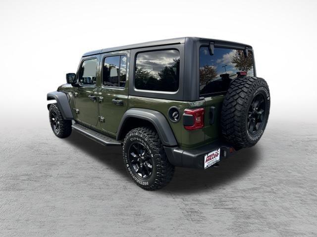 used 2021 Jeep Wrangler Unlimited car, priced at $33,495