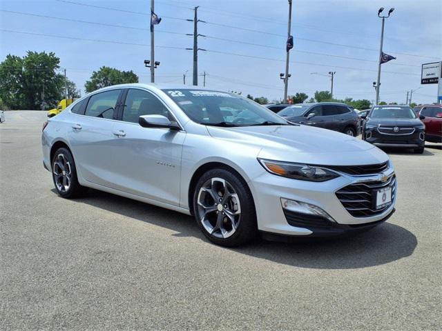 used 2022 Chevrolet Malibu car, priced at $19,480