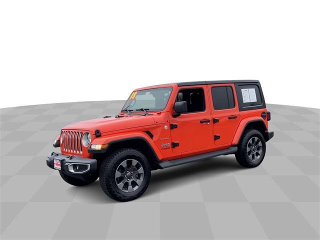 used 2018 Jeep Wrangler Unlimited car, priced at $26,197