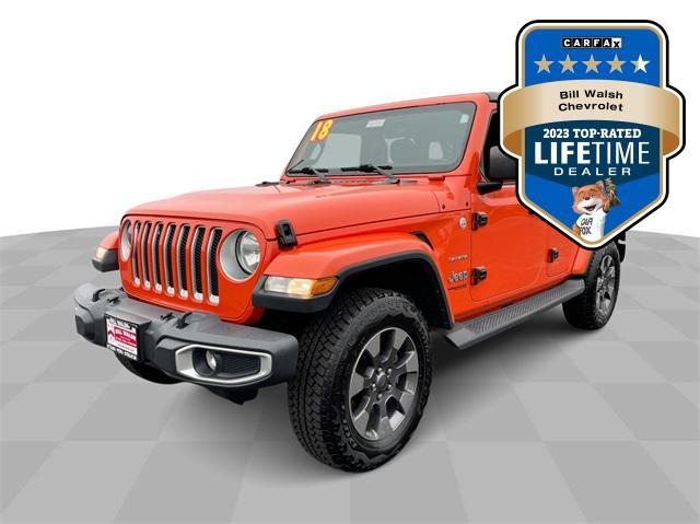 used 2018 Jeep Wrangler Unlimited car, priced at $26,197