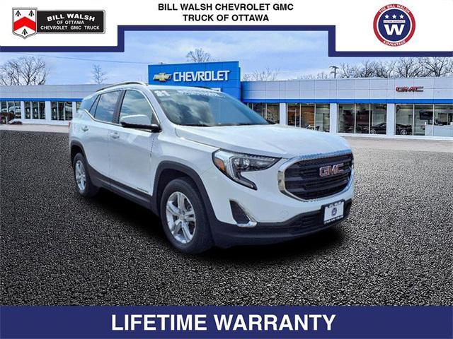 used 2021 GMC Terrain car, priced at $22,480
