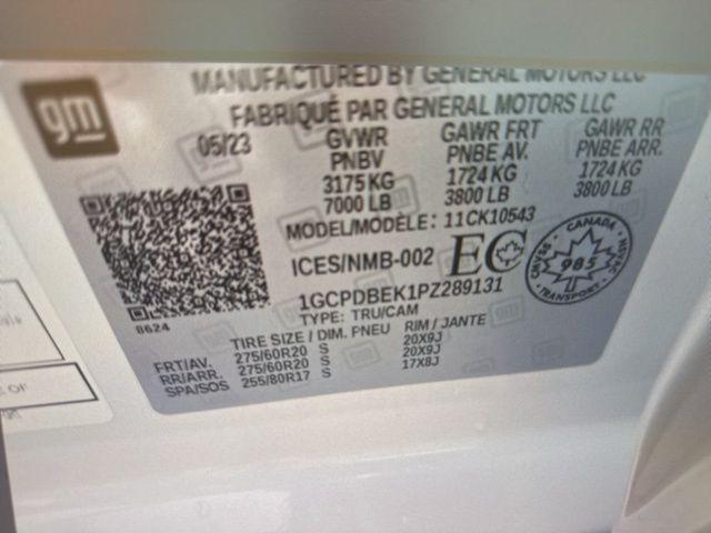 used 2023 Chevrolet Silverado 1500 car, priced at $36,485