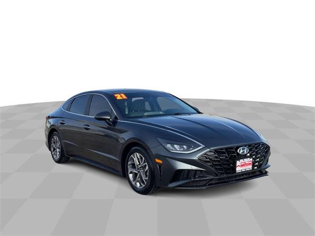 used 2021 Hyundai Sonata car, priced at $16,903