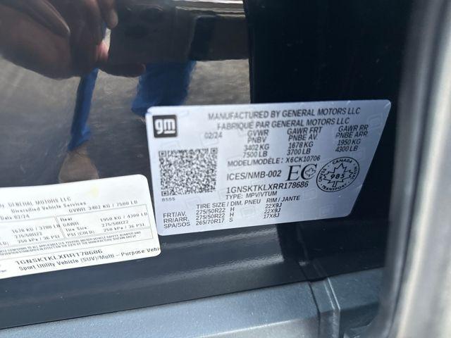 used 2024 Chevrolet Tahoe car, priced at $71,992