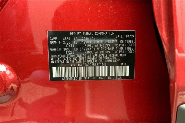 new 2024 Subaru Outback car, priced at $32,161