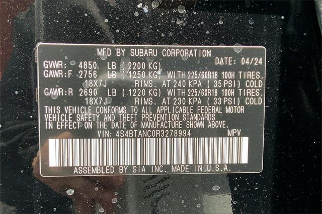 new 2024 Subaru Outback car, priced at $38,190