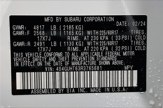 new 2024 Subaru Crosstrek car, priced at $33,781