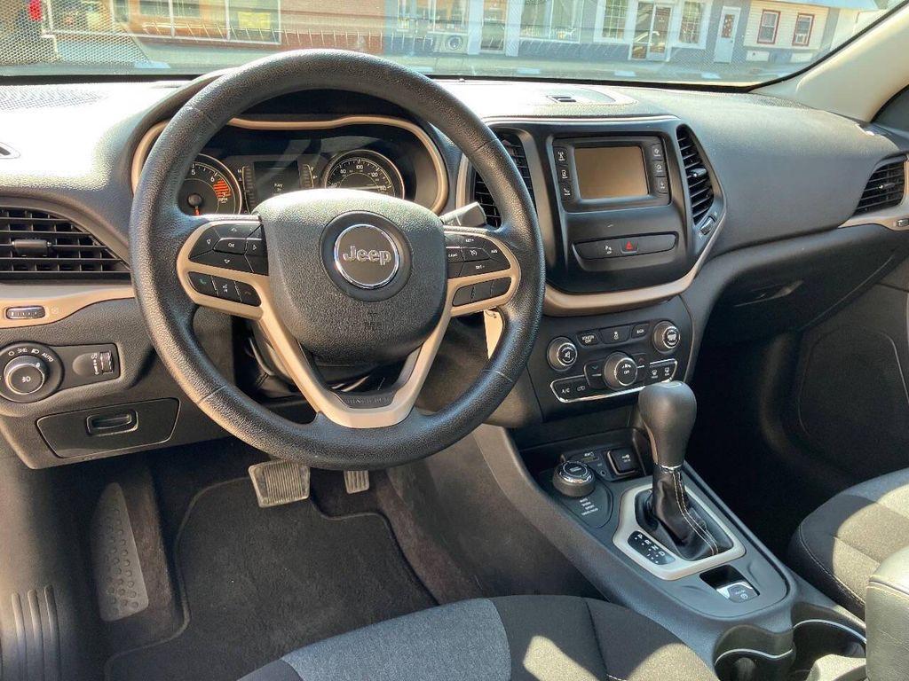 used 2018 Jeep Cherokee car, priced at $15,500