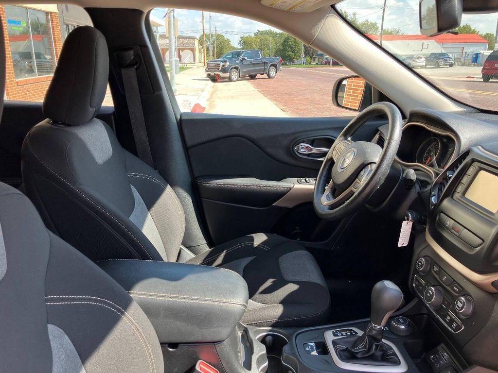 used 2018 Jeep Cherokee car, priced at $15,500