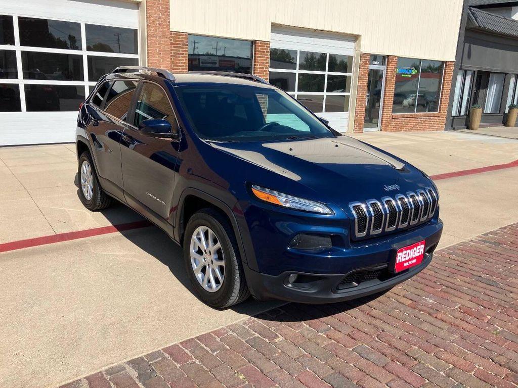 used 2018 Jeep Cherokee car, priced at $15,500