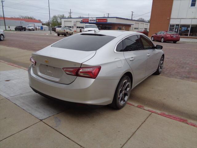 used 2021 Chevrolet Malibu car, priced at $19,500