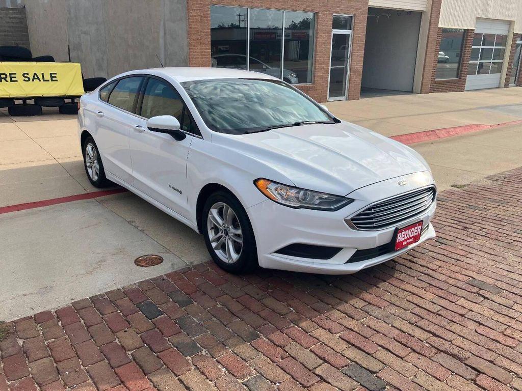 used 2018 Ford Fusion Hybrid car, priced at $13,750