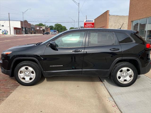 used 2017 Jeep Cherokee car, priced at $13,995