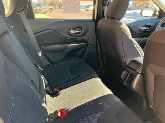 used 2019 Jeep Cherokee car, priced at $13,500