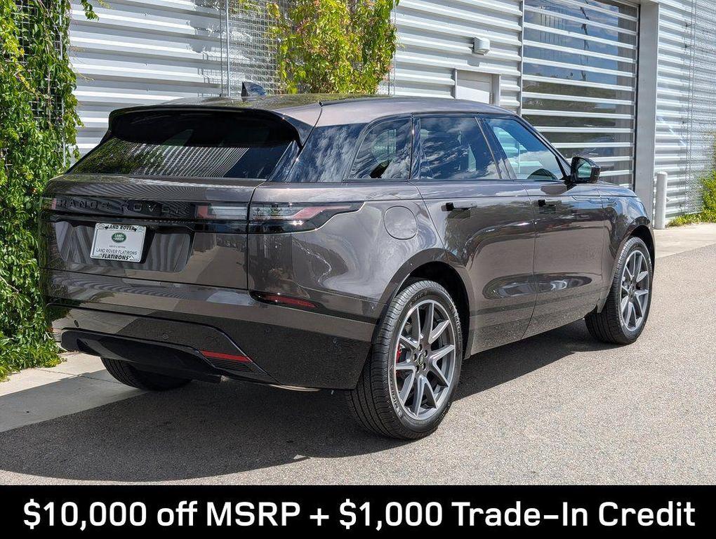 new 2025 Land Rover Range Rover Velar car, priced at $67,715
