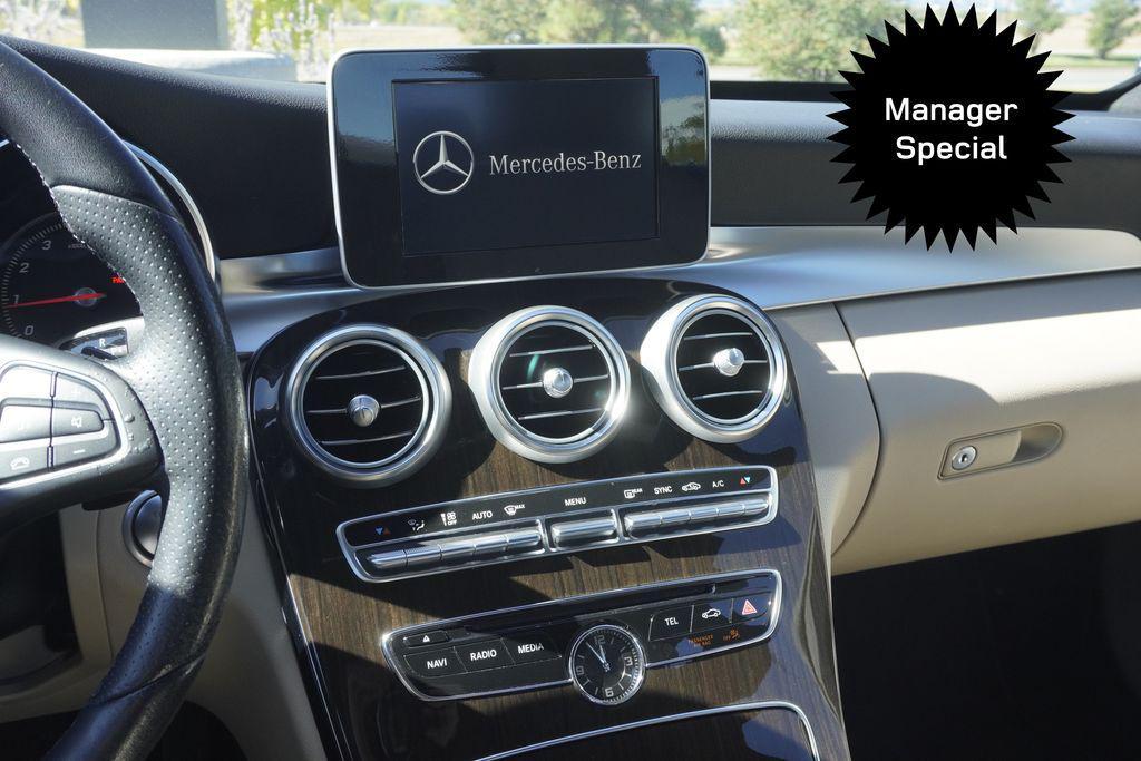 used 2018 Mercedes-Benz C-Class car, priced at $20,283