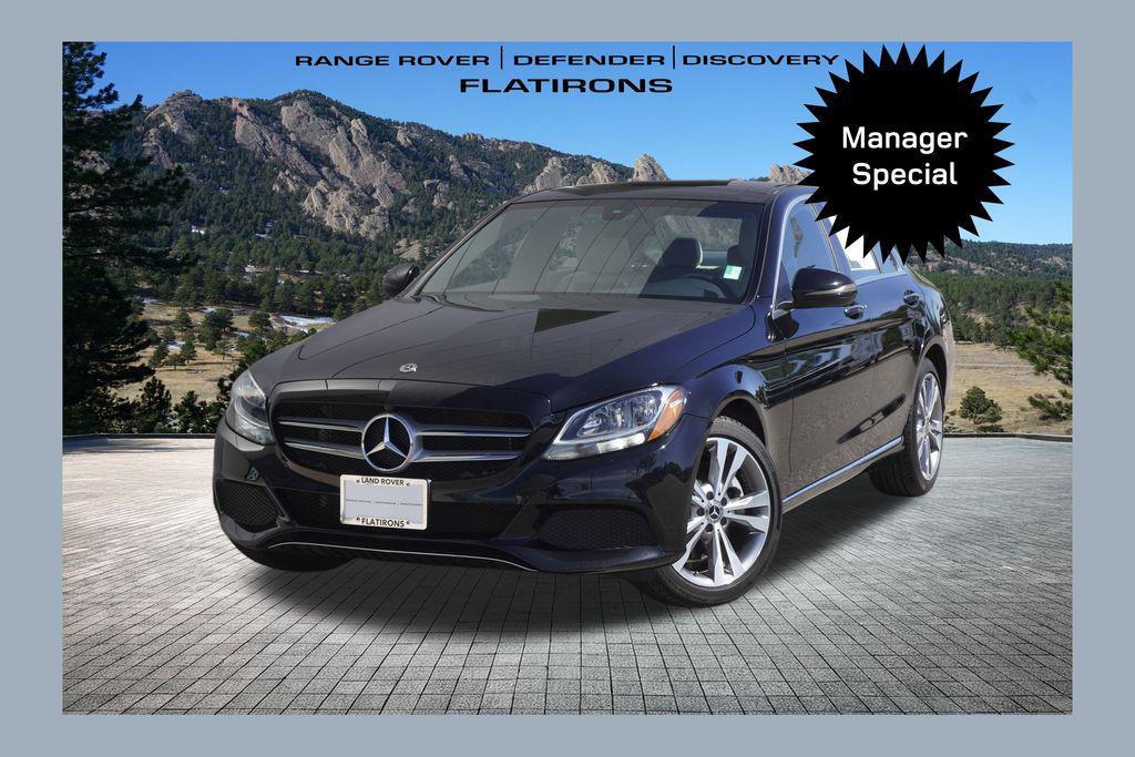used 2018 Mercedes-Benz C-Class car, priced at $20,283