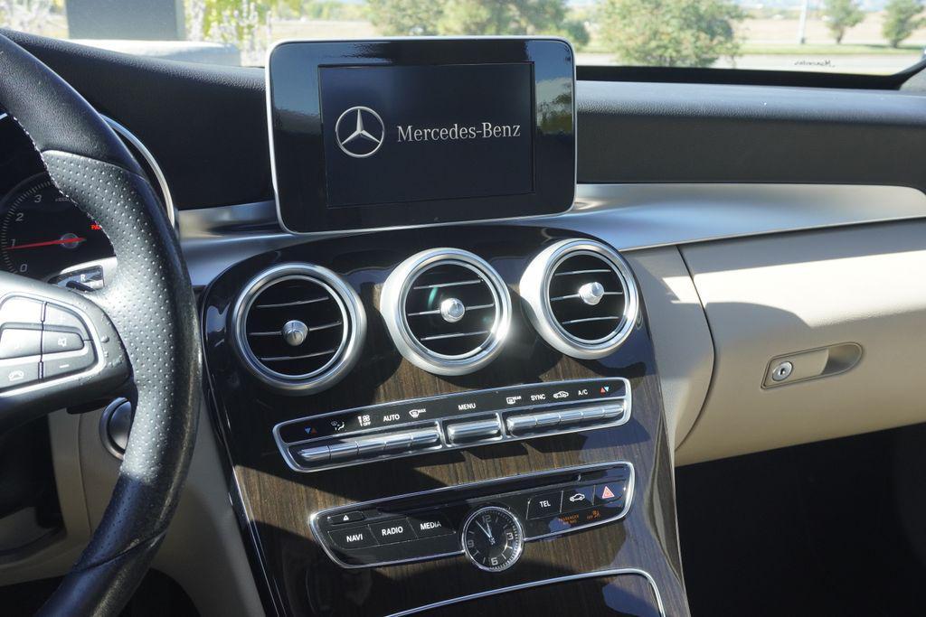used 2018 Mercedes-Benz C-Class car, priced at $20,683