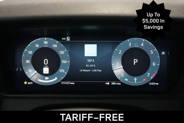 new 2025 Land Rover Range Rover Velar car, priced at $70,285