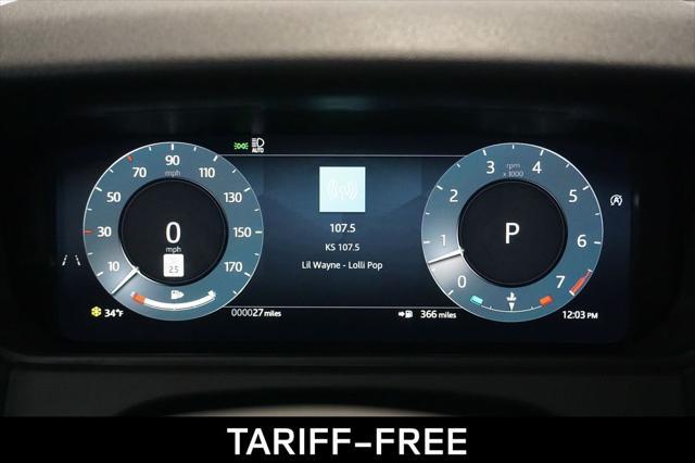 new 2025 Land Rover Range Rover Velar car, priced at $70,285