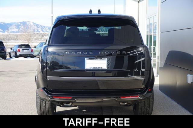 new 2025 Land Rover Range Rover car, priced at $148,295