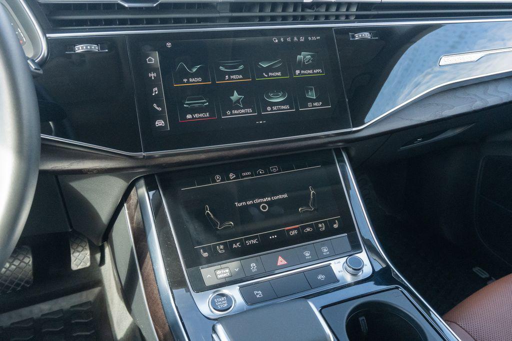 used 2022 Audi Q8 car, priced at $46,987