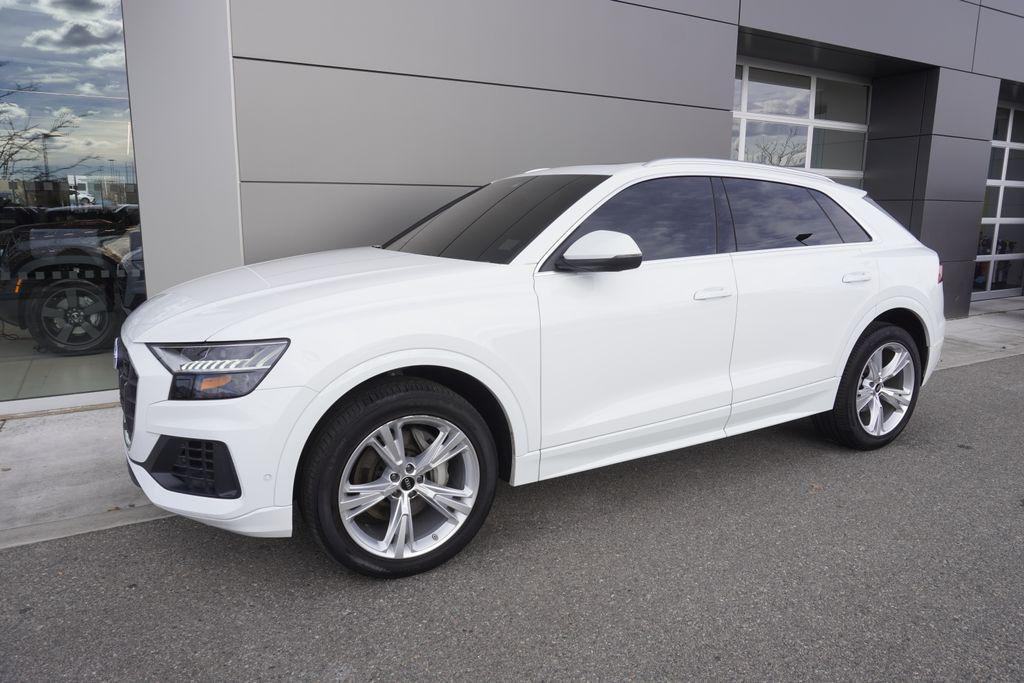 used 2023 Audi Q8 car, priced at $53,783