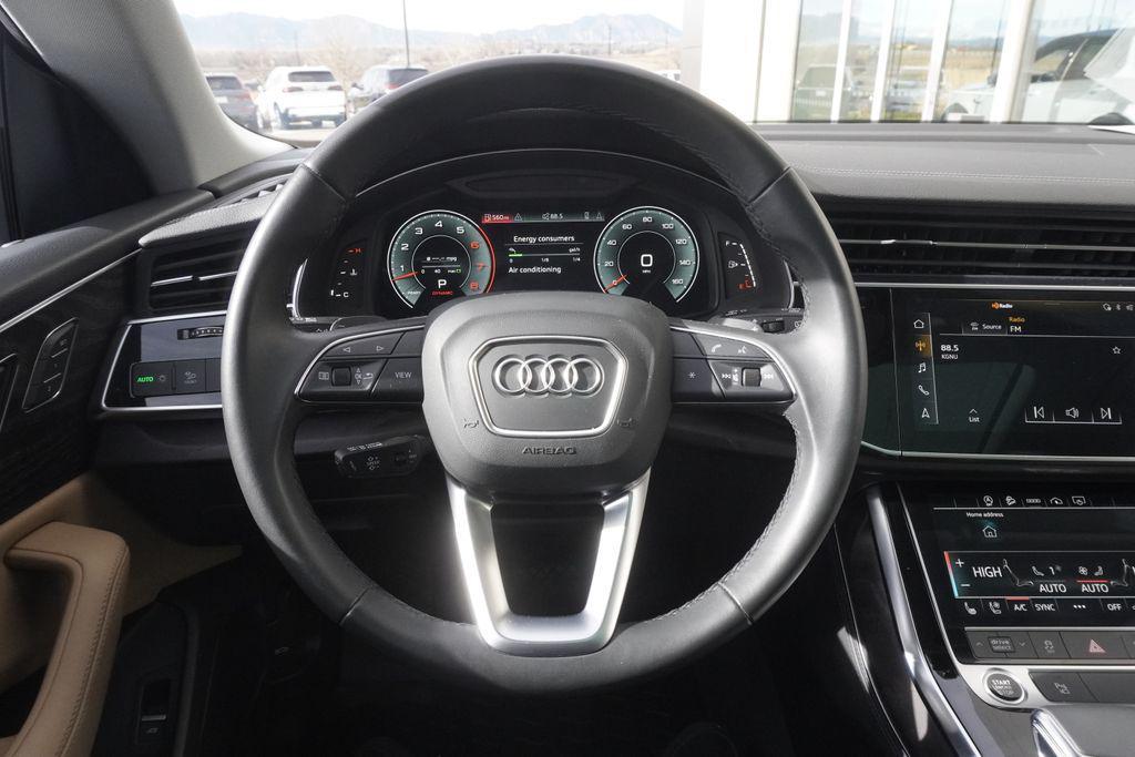 used 2023 Audi Q8 car, priced at $53,783