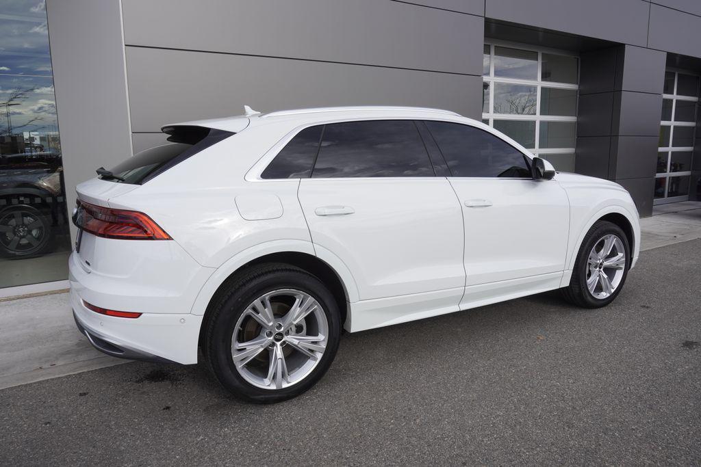 used 2023 Audi Q8 car, priced at $53,783