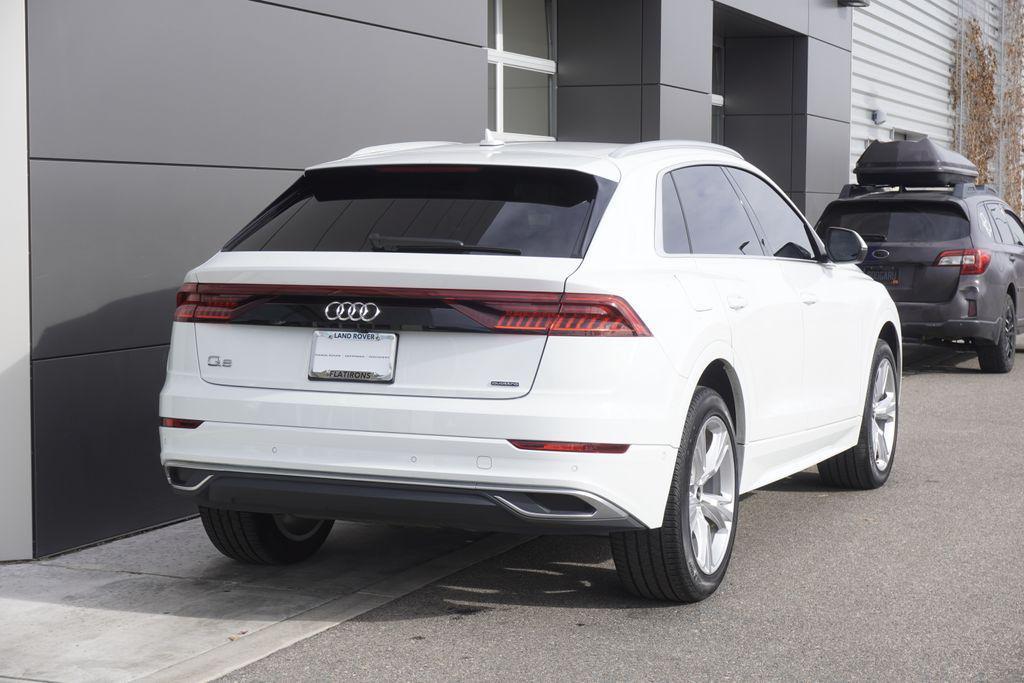 used 2023 Audi Q8 car, priced at $53,783