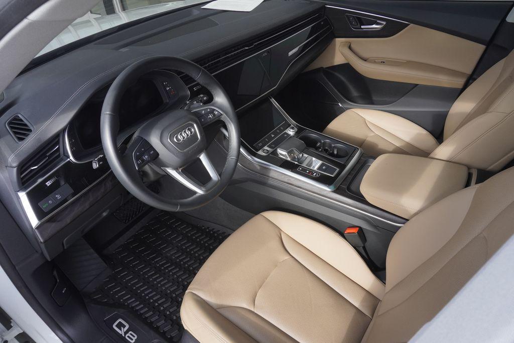 used 2023 Audi Q8 car, priced at $53,783