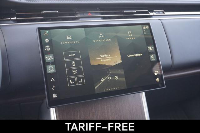 new 2025 Land Rover Range Rover car, priced at $121,455