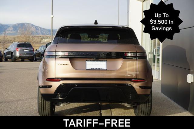 new 2025 Land Rover Range Rover Evoque car, priced at $62,640