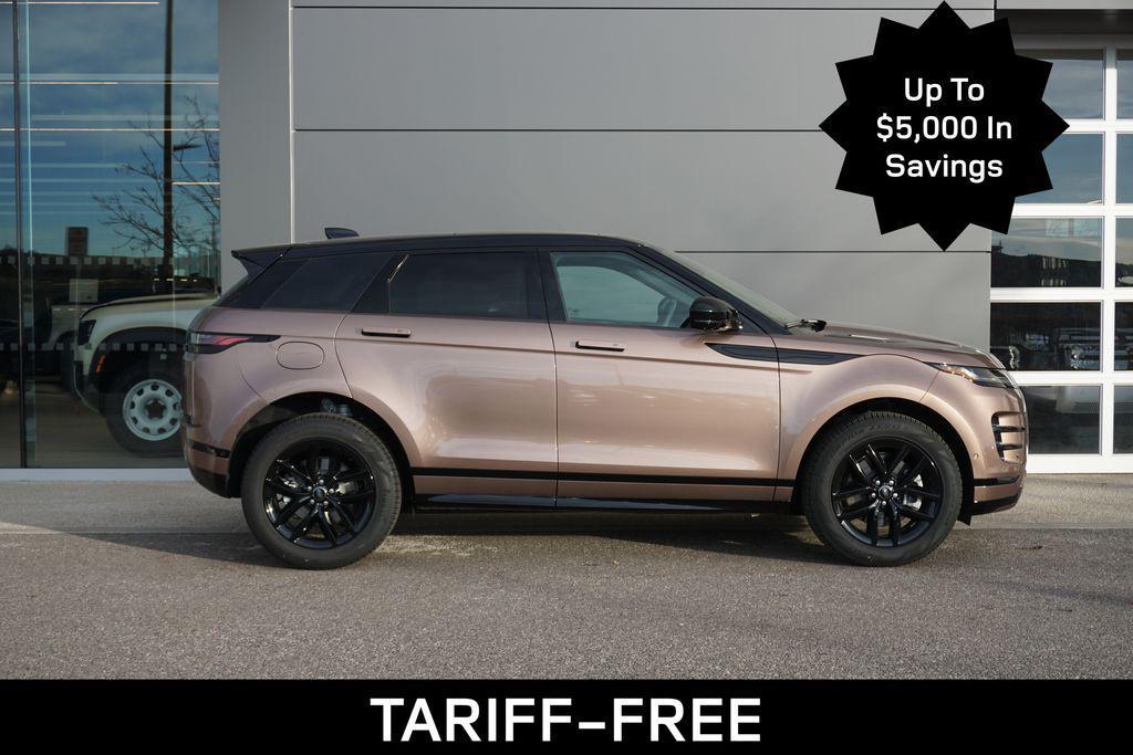 new 2025 Land Rover Range Rover Evoque car, priced at $62,640