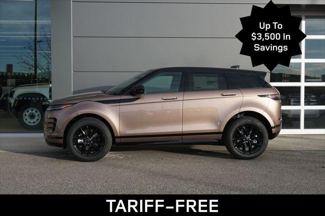 new 2025 Land Rover Range Rover Evoque car, priced at $62,640