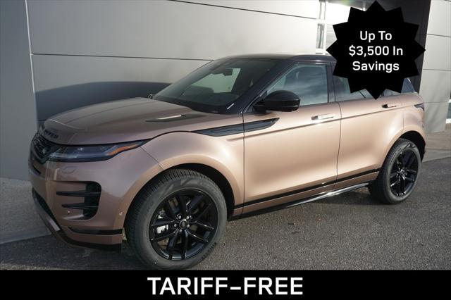 new 2025 Land Rover Range Rover Evoque car, priced at $62,640