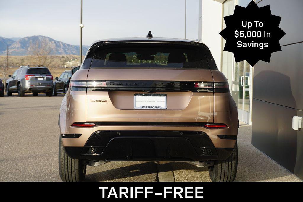 new 2025 Land Rover Range Rover Evoque car, priced at $62,640