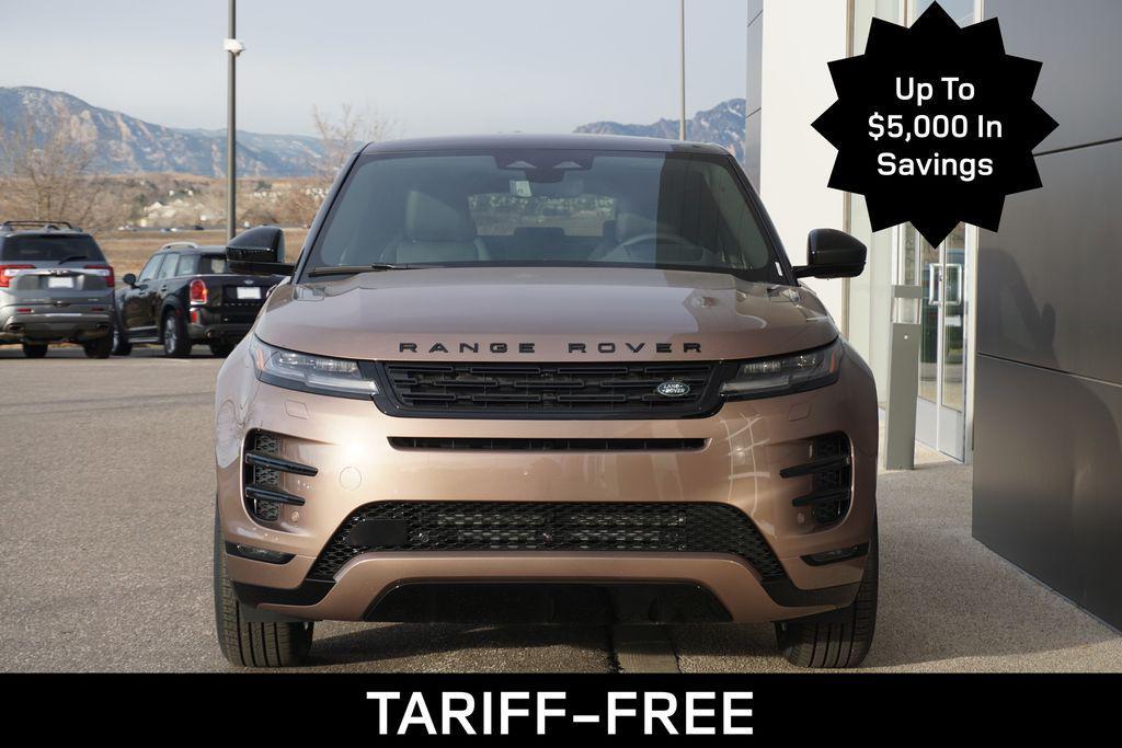 new 2025 Land Rover Range Rover Evoque car, priced at $62,640