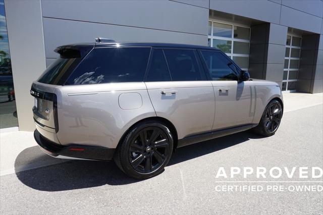 used 2023 Land Rover Range Rover car, priced at $109,987