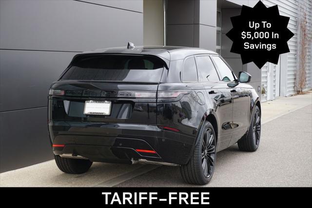 new 2025 Land Rover Range Rover Velar car, priced at $77,260