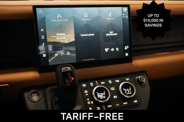 new 2024 Land Rover Defender car, priced at $113,523