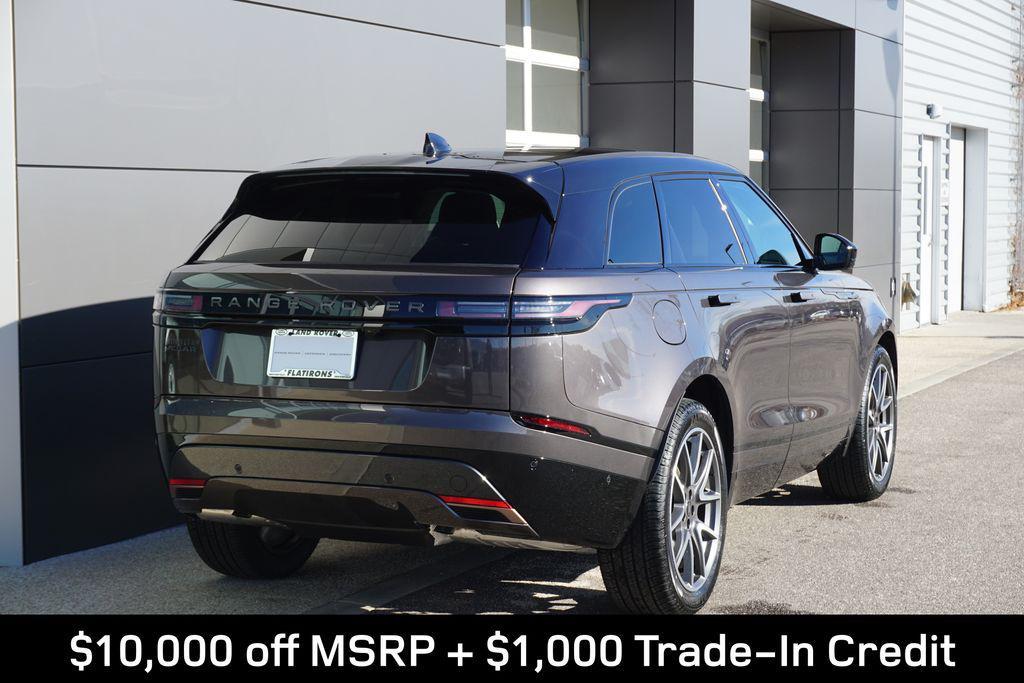 new 2025 Land Rover Range Rover Velar car, priced at $66,310