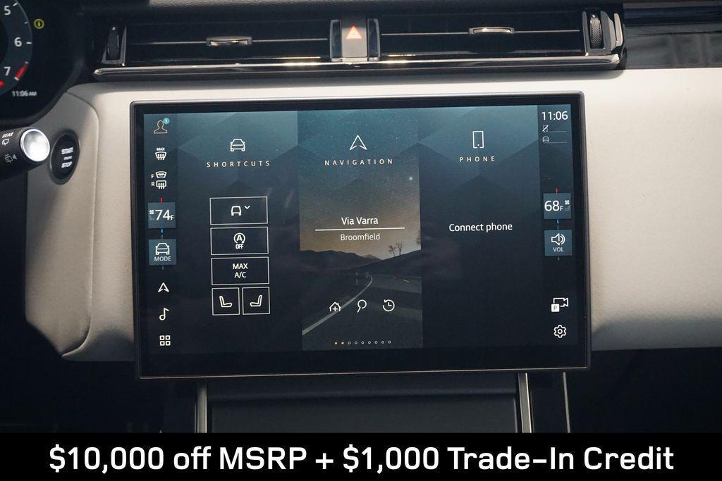 new 2025 Land Rover Range Rover Velar car, priced at $66,310